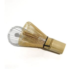 Whisk and matcha spoon